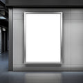 Street Advertising Frame Mockup — Blank Template #121 — Frame Template JPG | Instant bulkmockup Download | Commercial Use | MockupBulk