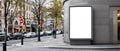 Street Advertising Frame Mockup | Blank Template #125 | Blank Frame Mockup JPG | Commercial Licence | bulkmockup Download | MockupBulk