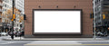 Blank Template #130 Street Advertising Frame Mockup | bulkmockup Frame Template | Instant Download JPG | Commercial Use | MockupBulk