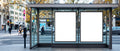 Street Advertising Frame Mockup, Blank Template #134 | Empty Frame Template | bulkmockup High-Res JPG | Commercial Use Included | MockupBulk