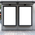Street Advertising Frame Mockup, Blank Template #135 | Frame Mockup JPG Download | bulkmockup Template | Commercial Licence | MockupBulk