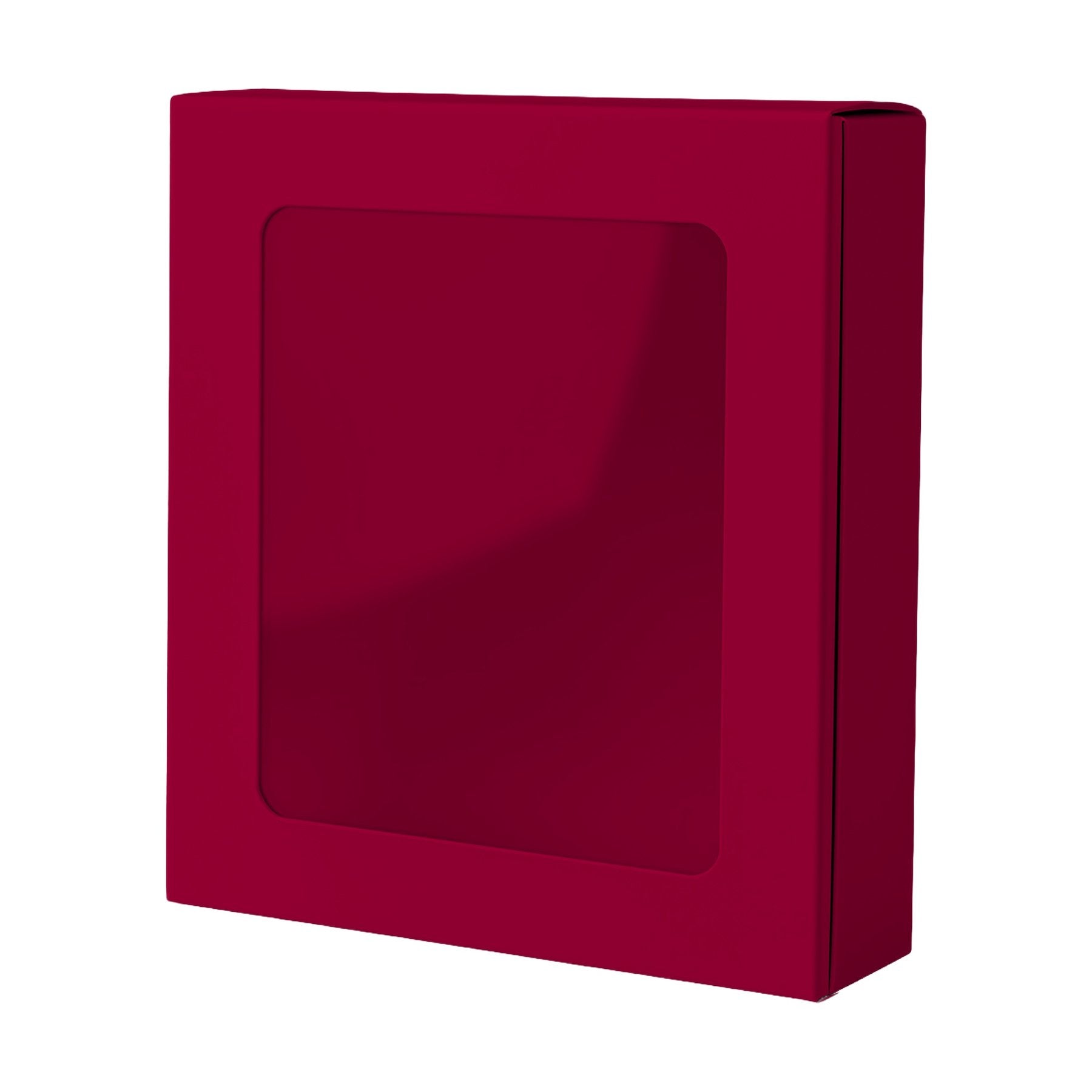 GiftBox Mockup | Antique Cherry Red Angle45 View — High Resolution JPG | POD Mockup Template | Commercial Use Download | MockupBulk