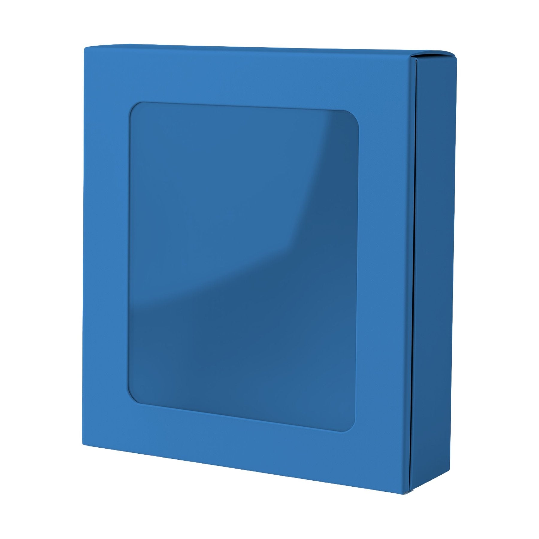 GiftBox Mockup — Azure Angle45 View — Digital Download Mockup | High-Resolution JPG | Commercial Use Included | MockupBulk