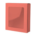 GiftBox Mockup — Bright Salmon Angle45 View — High-Res Mockup Template | JPG Digital Download | Commercial Licence | MockupBulk