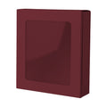 GiftBox Mockup — Burgundy Angle45 View — Instant Download JPG Mockup | POD Etsy Redbubble Printful | Commercial Use | MockupBulk
