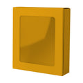 Mustard Angle45 View GiftBox Mockup | Print on Demand Mockup | High-Res JPG Download | Commercial Use Included | MockupBulk