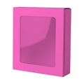 GiftBox Mockup | Neon Pink Angle45 View | Shopify Etsy Mockup Template | High-Res JPG | Commercial Use Download | MockupBulk