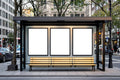 Blank Template #141 Street Advertising Frame Mockup | Digital Frame Mockup | bulkmockup JPG Download | For POD Etsy Shopify | MockupBulk