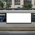 Blank Template #146 Street Advertising Frame Mockup | Blank Frame Mockup JPG | Commercial Licence | bulkmockup Download | MockupBulk