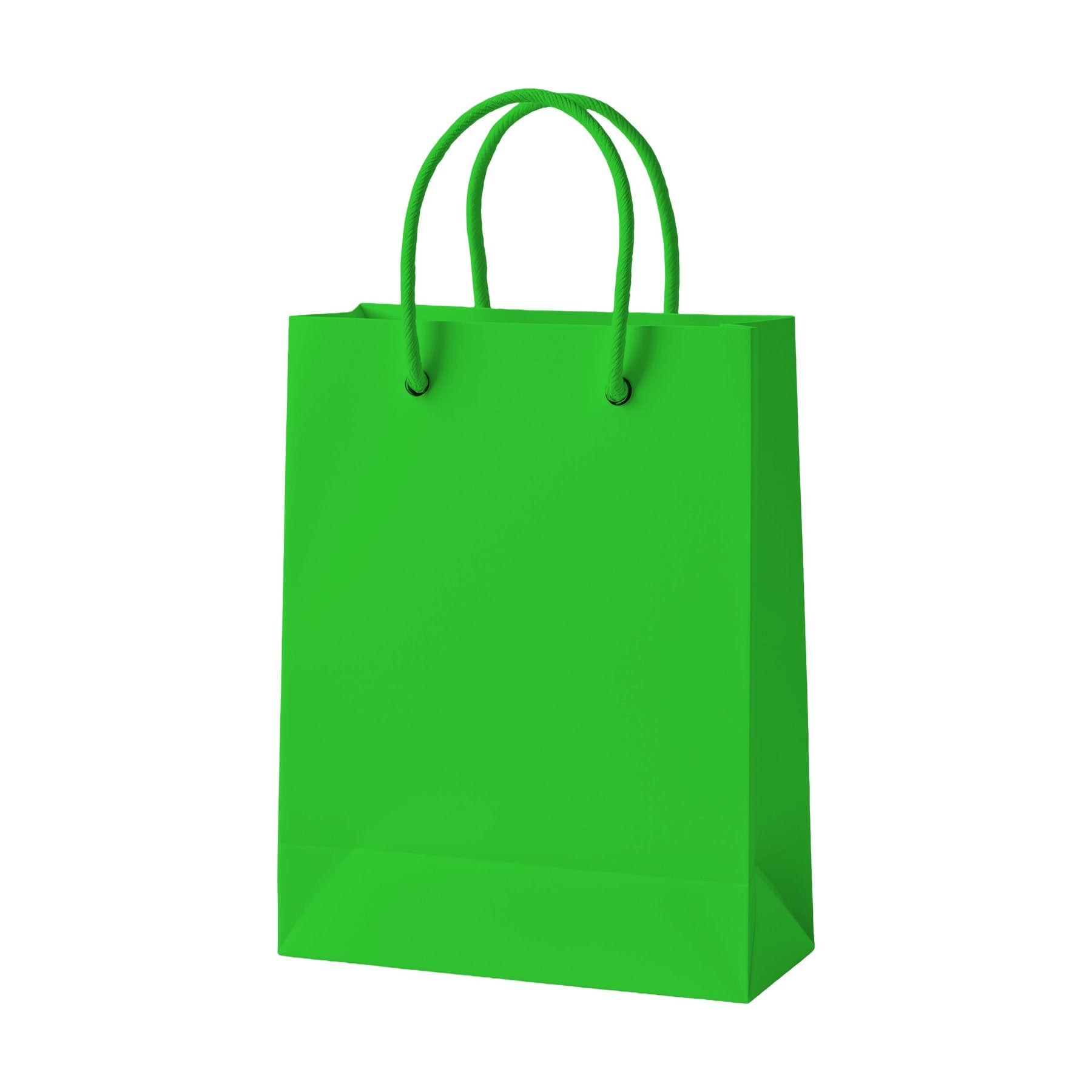 PaperBag Mockup | Lime — High-Res Mockup Template | JPG Digital Download | Commercial Licence | MockupBulk