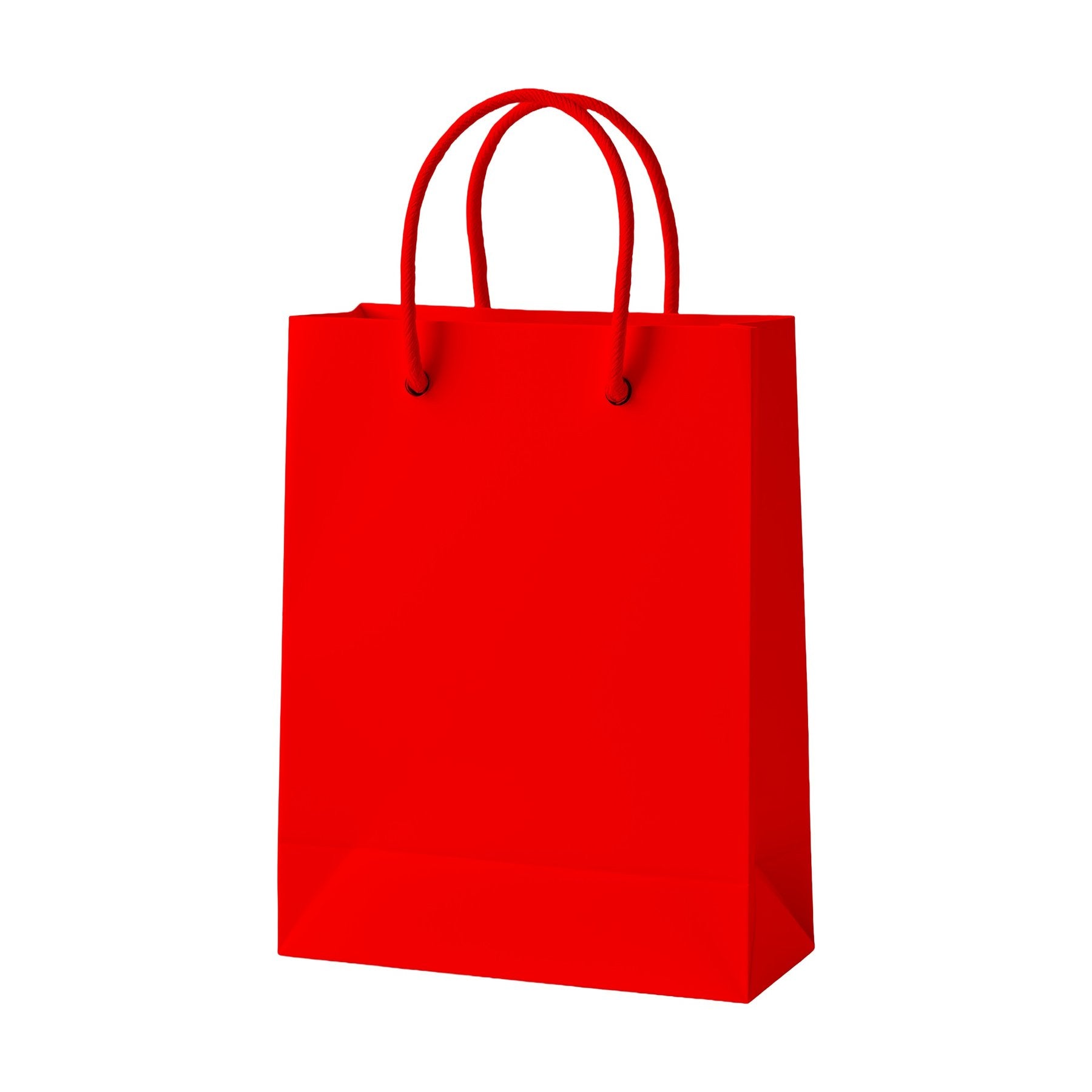 PaperBag Mockup | Red — Instant Download JPG Mockup | POD Etsy Redbubble Printful | Commercial Use | MockupBulk