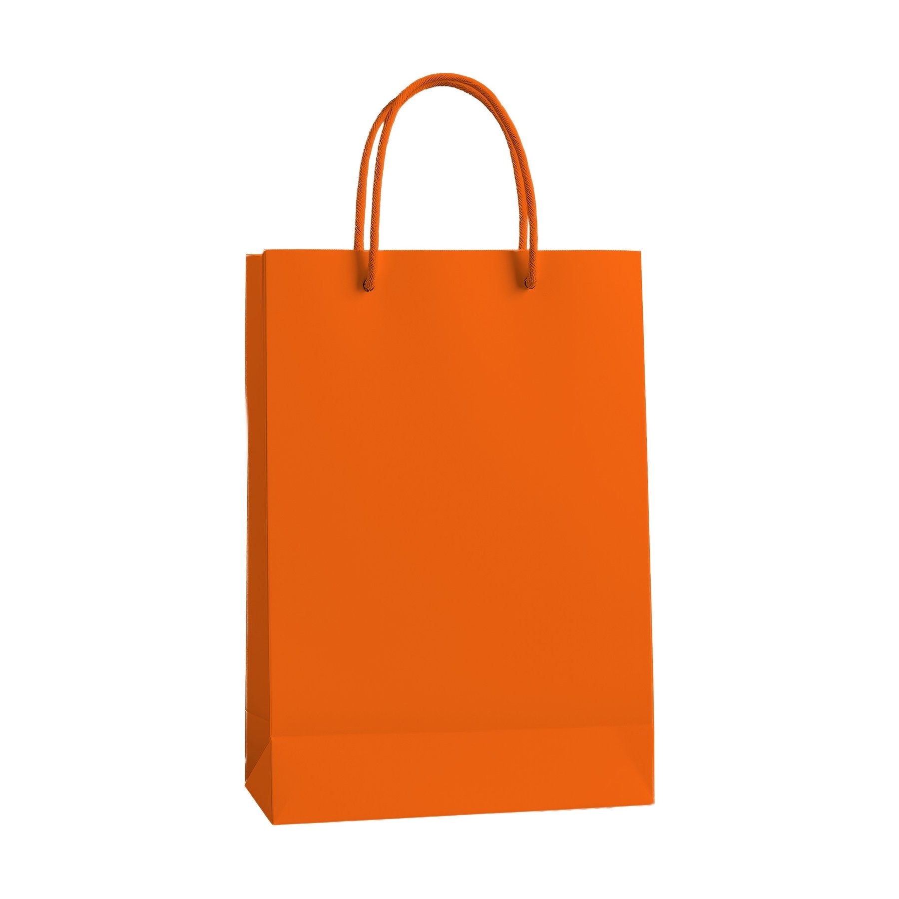 Bright Orange PaperBag Mockup | POD Print Mockup | Instant JPG Download | Commercial Licence Included | MockupBulk