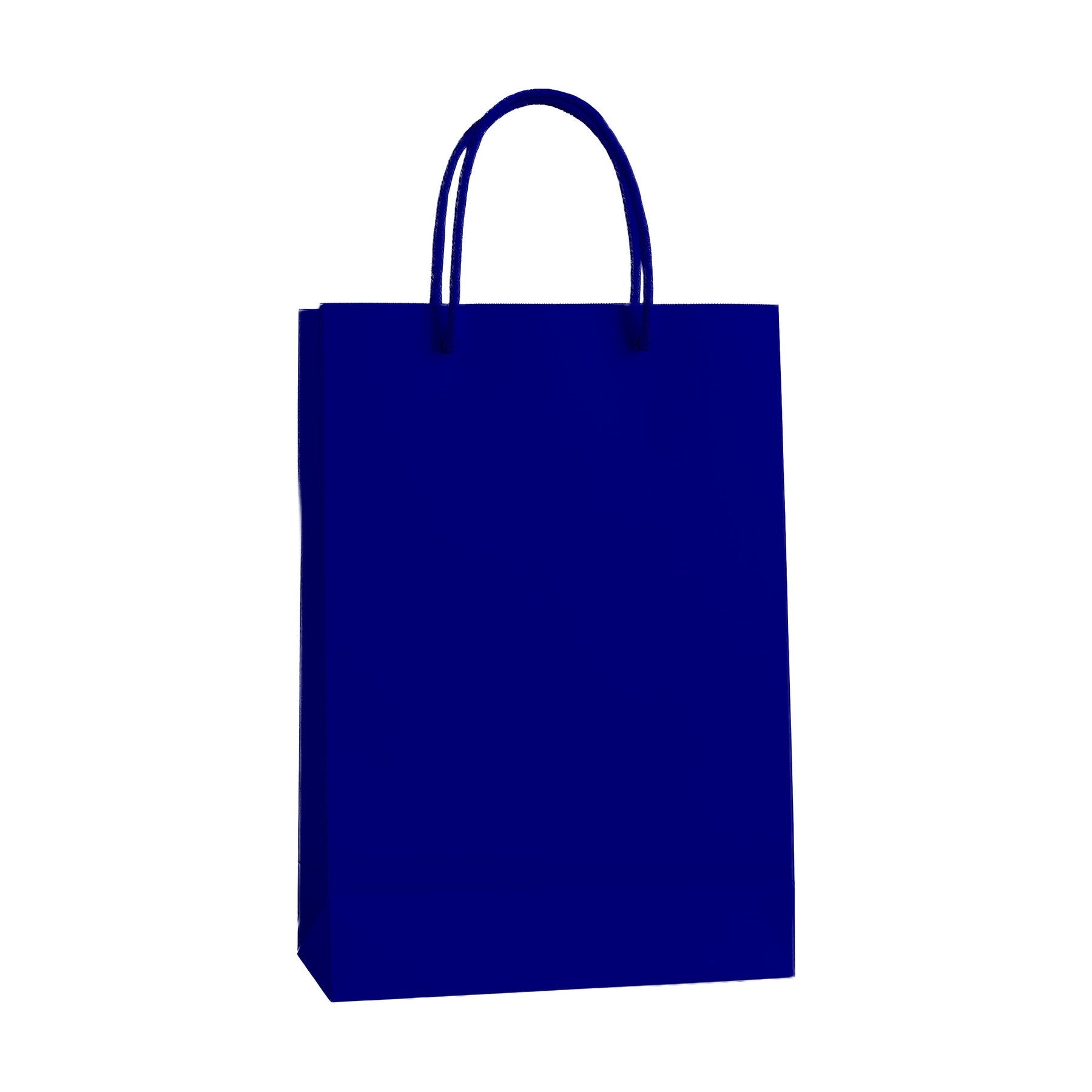 PaperBag Mockup, Navy | Print on Demand Mockup | High-Res JPG Download | Commercial Use Included | MockupBulk