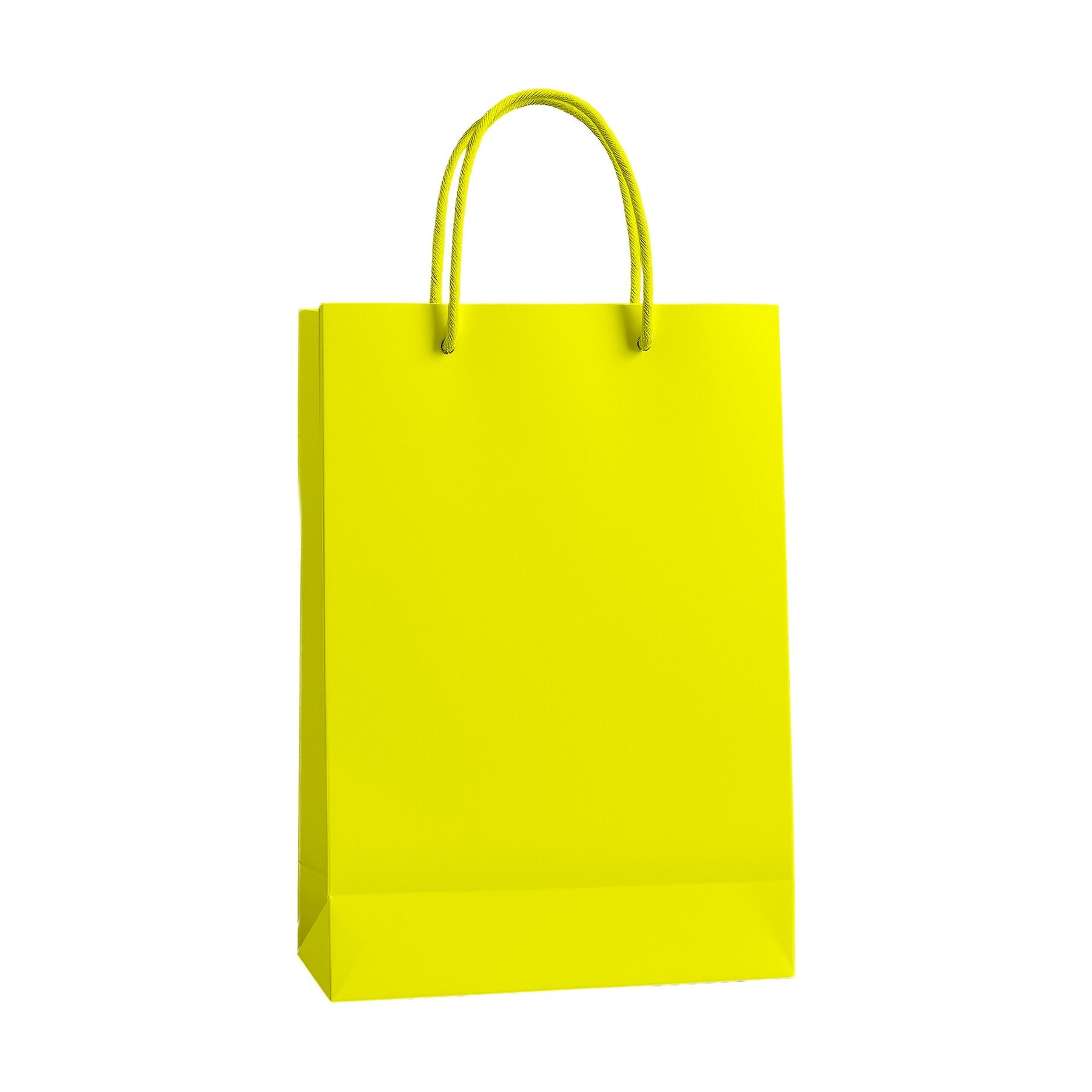 PaperBag Mockup — Yellow — Product Mockup JPG | Instant Download | Commercial Use for POD Sellers | MockupBulk