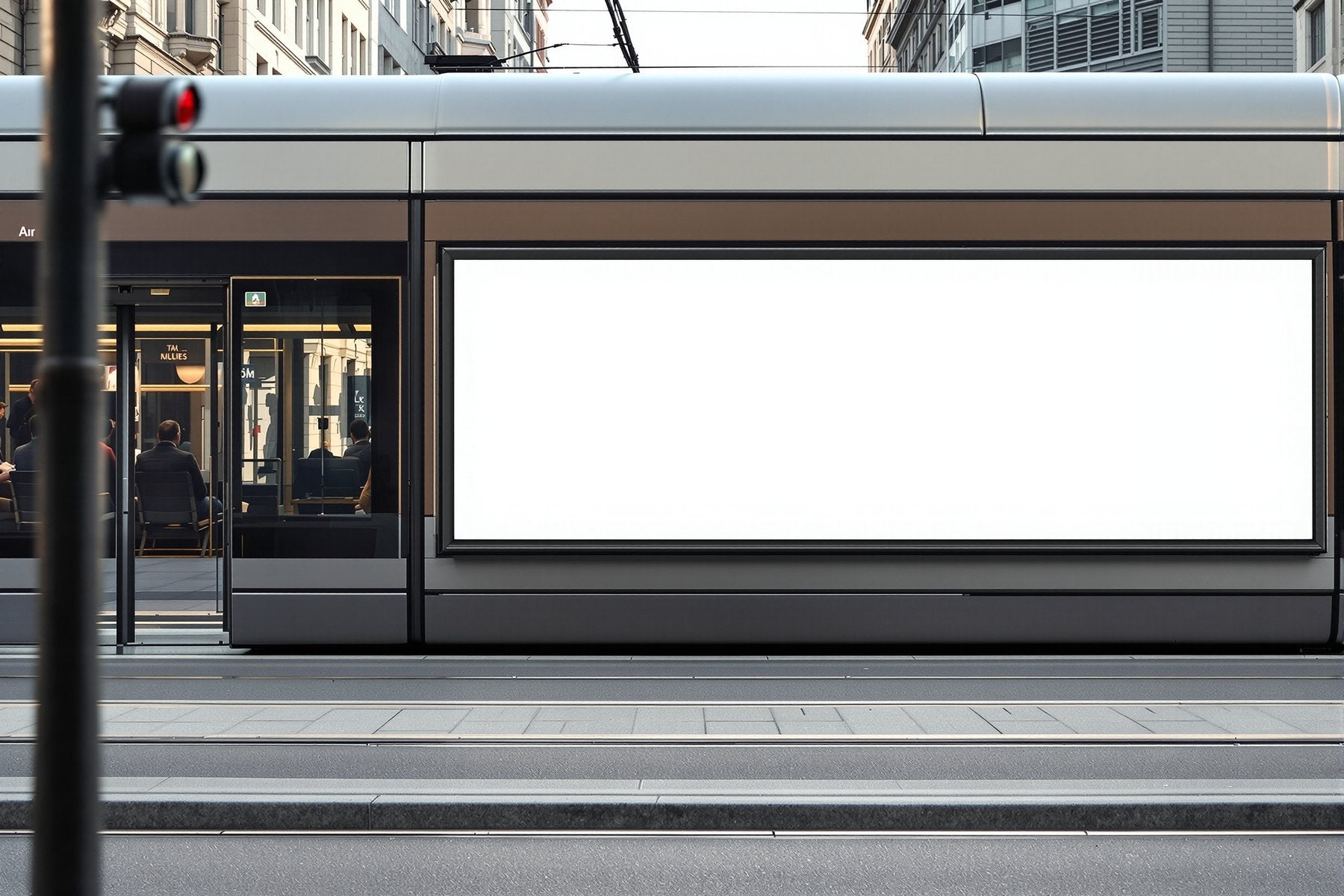 Street Advertising Frame Mockup | Blank Template #149 | Print-on-Demand Frame Mockup | bulkmockup JPG | Commercial Licence | MockupBulk