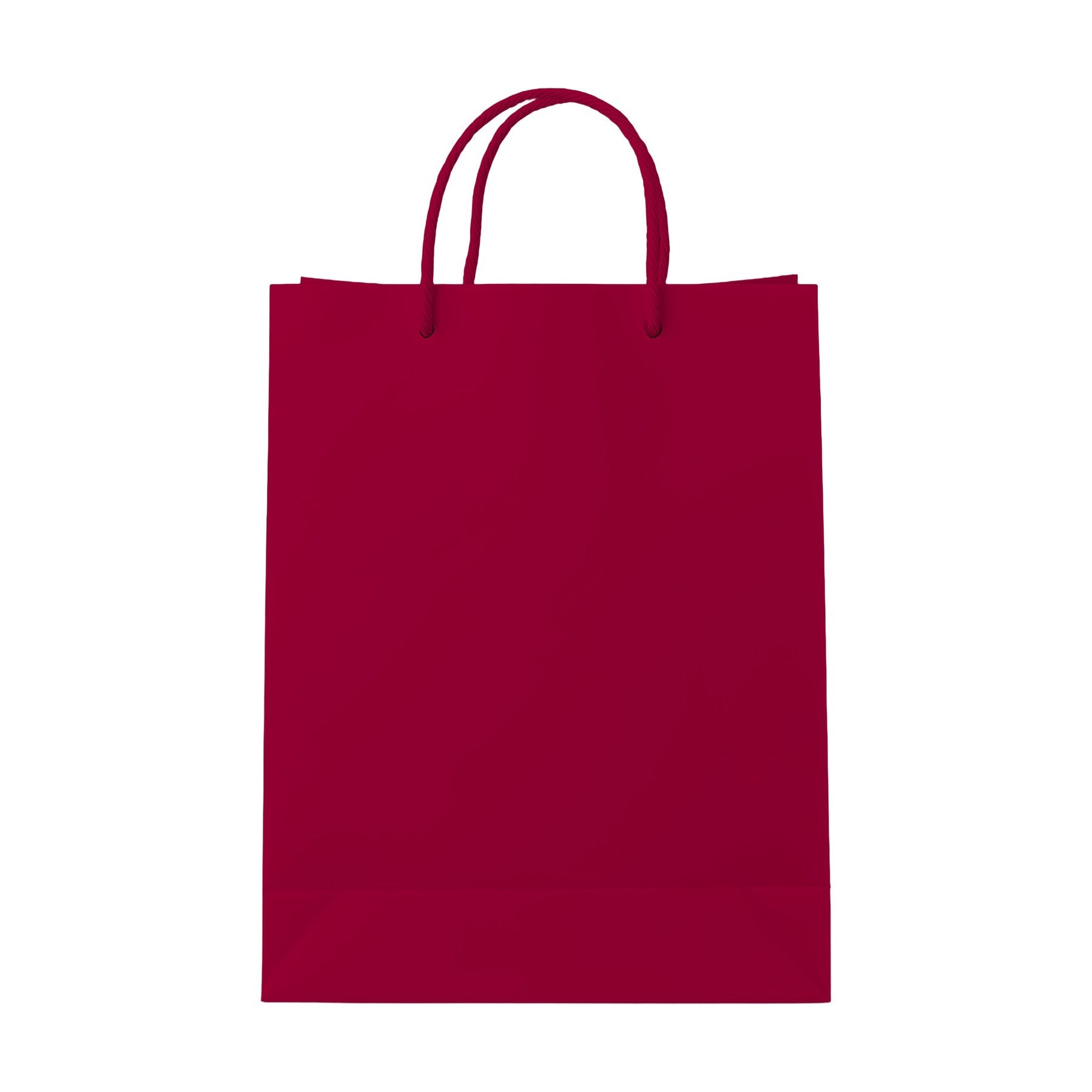 PaperBag Mockup, Antique Cherry Red | Print on Demand Mockup | High-Res JPG Download | Commercial Use Included | MockupBulk