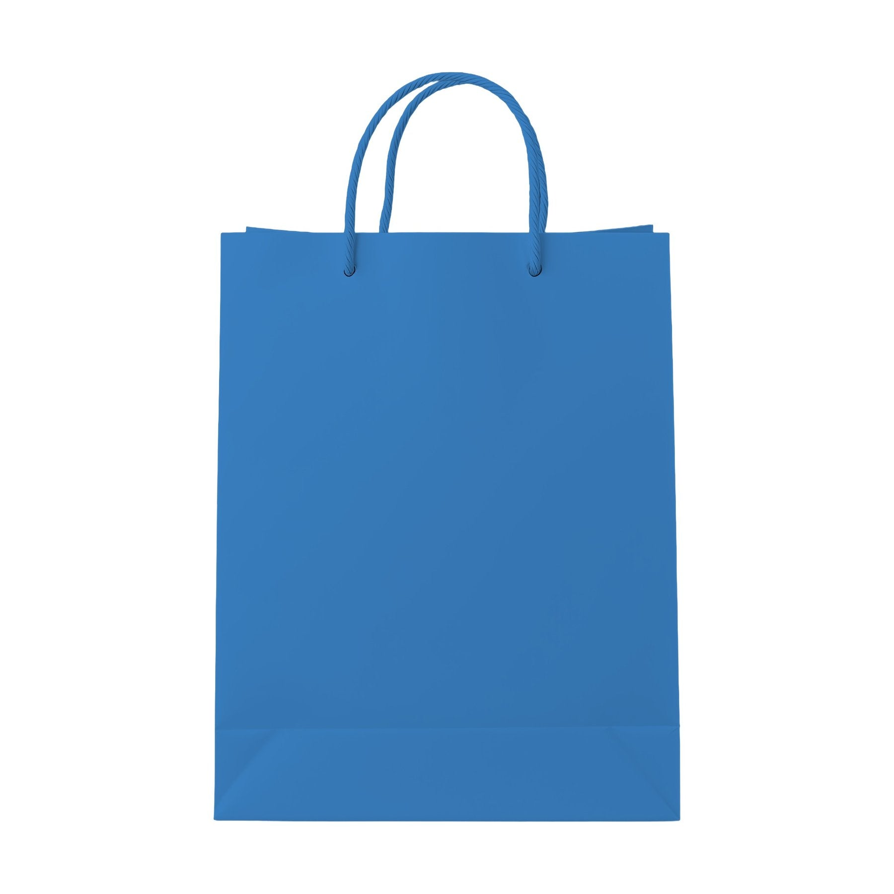 PaperBag Mockup — Azure — Digital Download Mockup | High-Resolution JPG | Commercial Use Included | MockupBulk