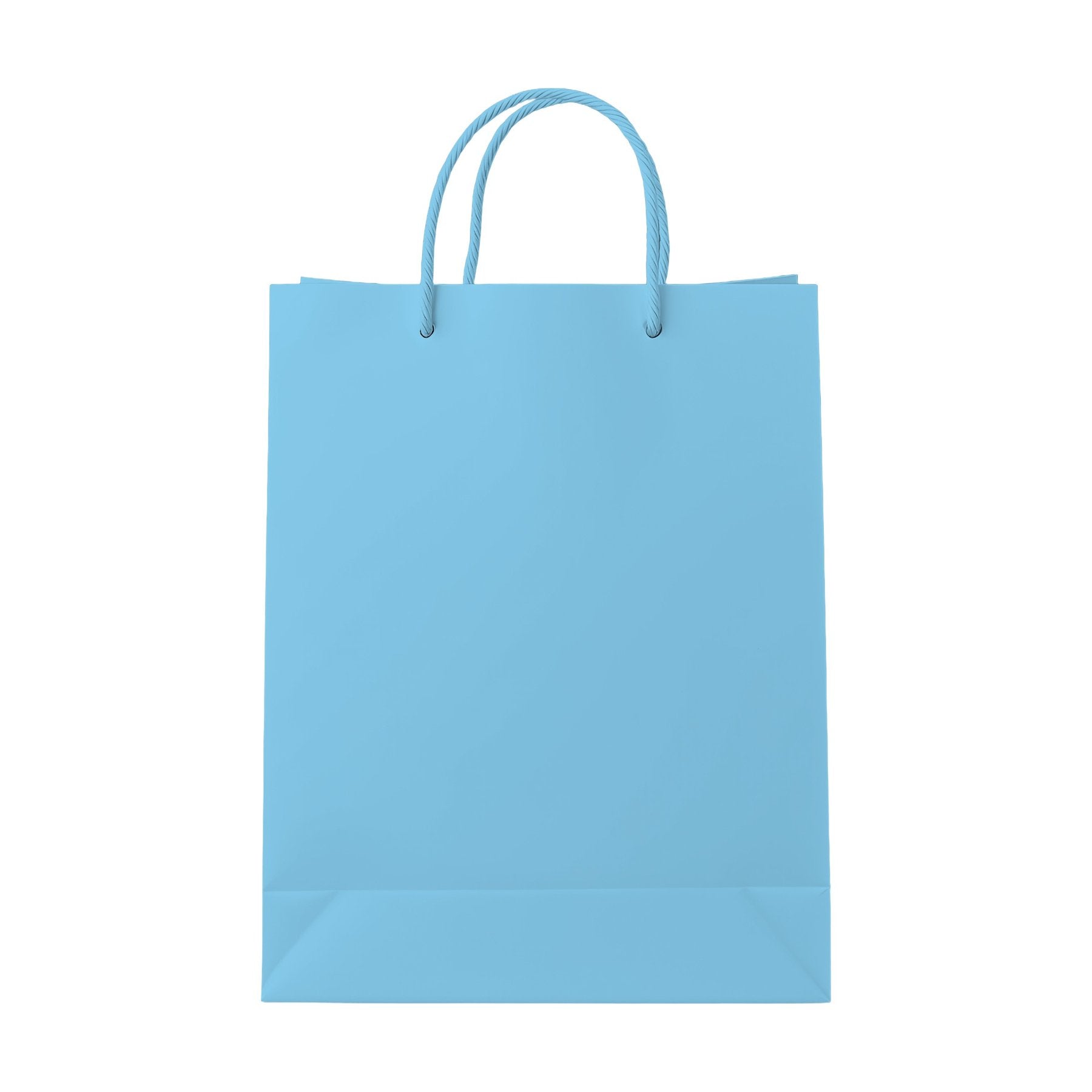 PaperBag Mockup — Baby Blue — JPG Mockup Download | For POD Sellers Designers Etsy Shops | Commercial Use | MockupBulk