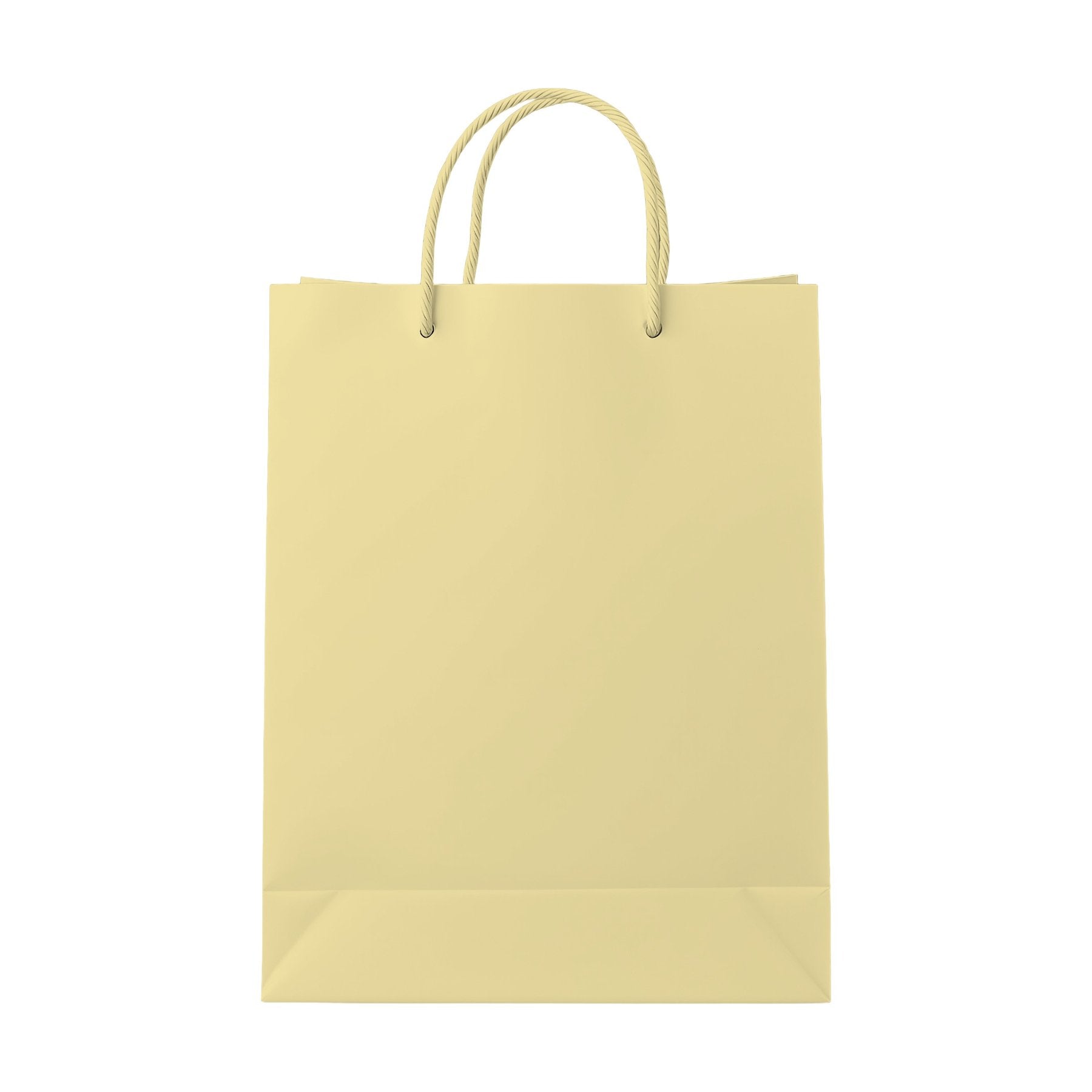 PaperBag Mockup | Banana Cream — High-Res Mockup Template | JPG Digital Download | Commercial Licence | MockupBulk