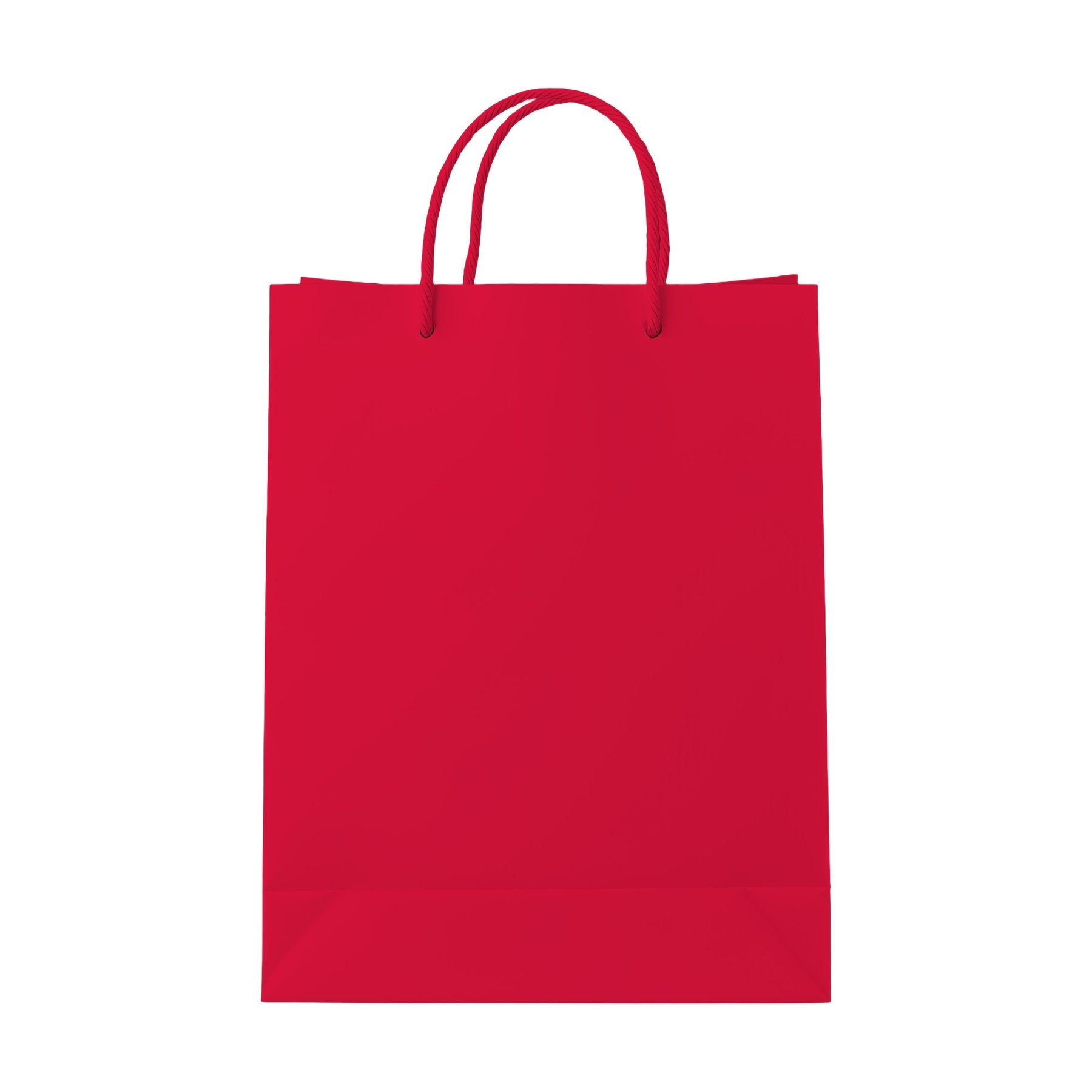 PaperBag Mockup, Crimson | Instant Download JPG Mockup | POD Etsy Redbubble Printful | Commercial Use | MockupBulk