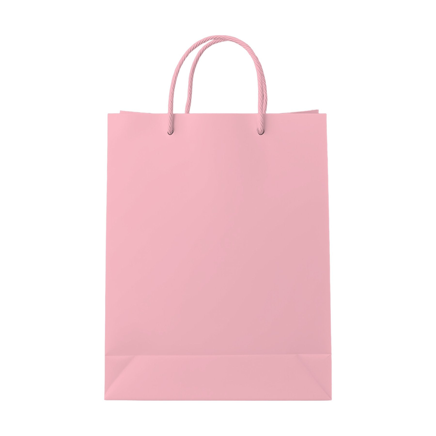 PaperBag Mockup, Pink | Print on Demand Mockup | High-Res JPG Download | Commercial Use Included | MockupBulk