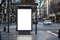 Street Advertising Frame Mockup — Blank Template #151 — Blank Frame Template for Etsy | bulkmockup JPG Download | Commercial Use | MockupBulk