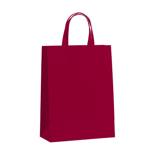 Antique Cherry Red PaperBag Mockup | High Resolution JPG | POD Mockup Template | Commercial Use Download | MockupBulk
