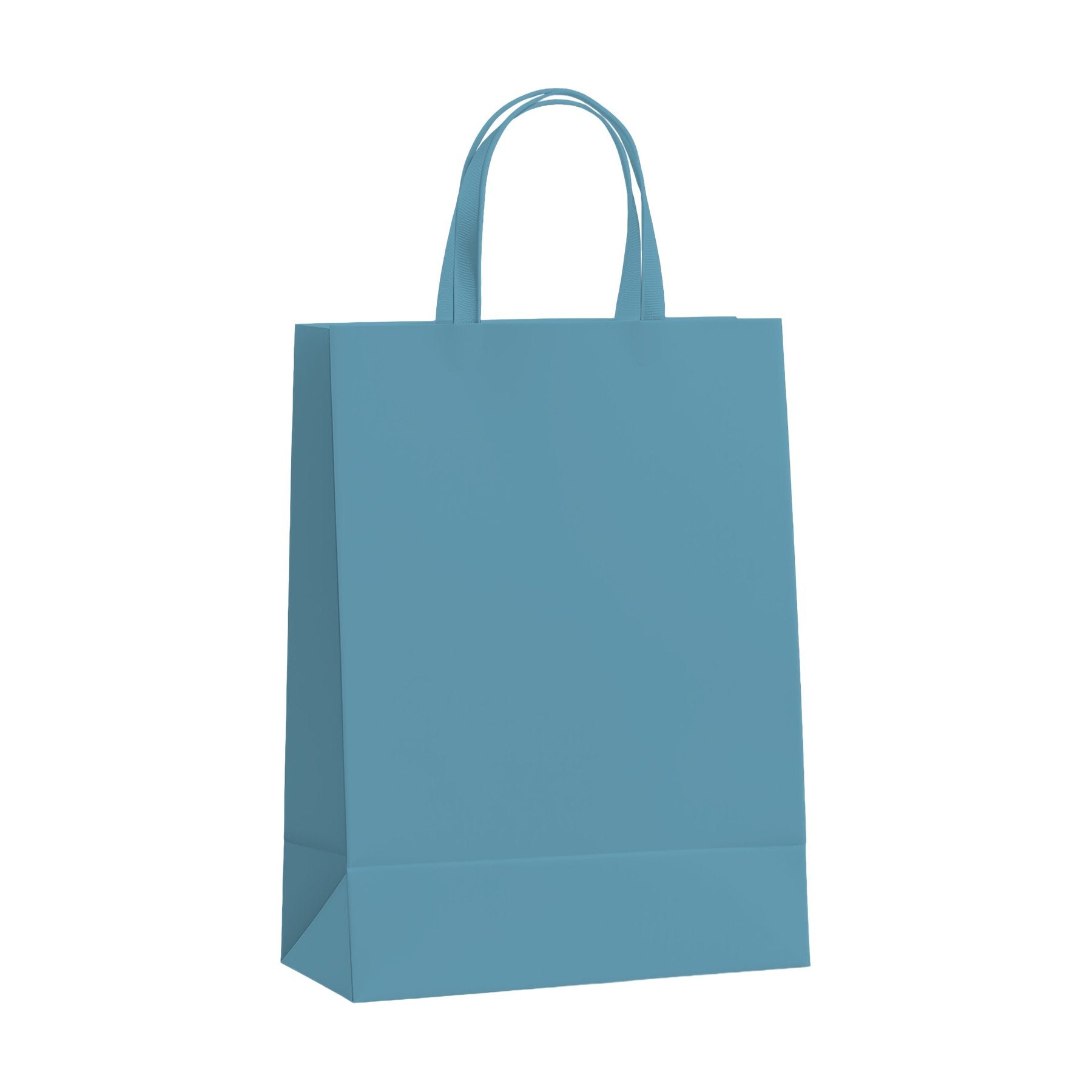 PaperBag Mockup | Arctic Blue — Shopify Etsy Mockup Template | High-Res JPG | Commercial Use Download | MockupBulk