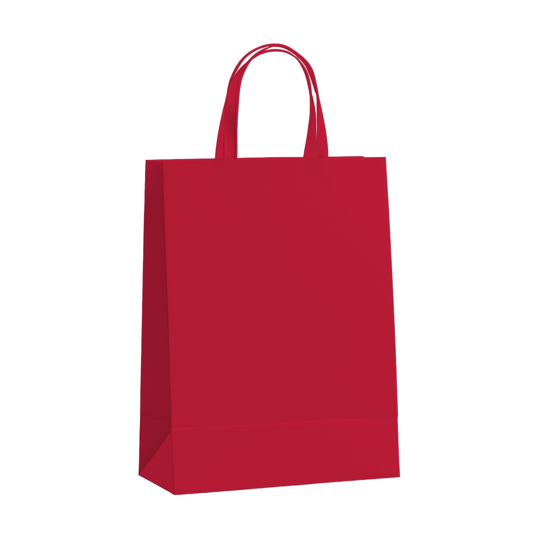 PaperBag Mockup — Cardinal Red — High-Res Mockup Template | JPG Digital Download | Commercial Licence | MockupBulk