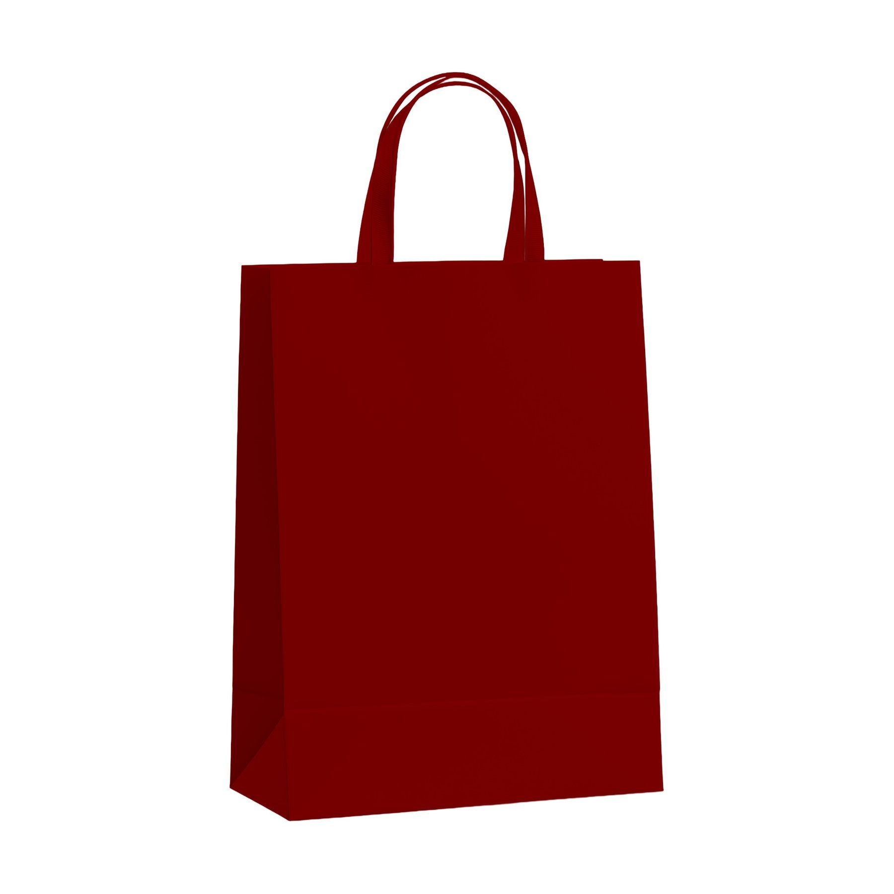 PaperBag Mockup | Maroon | JPG Mockup Download | For POD Sellers Designers Etsy Shops | Commercial Use | MockupBulk