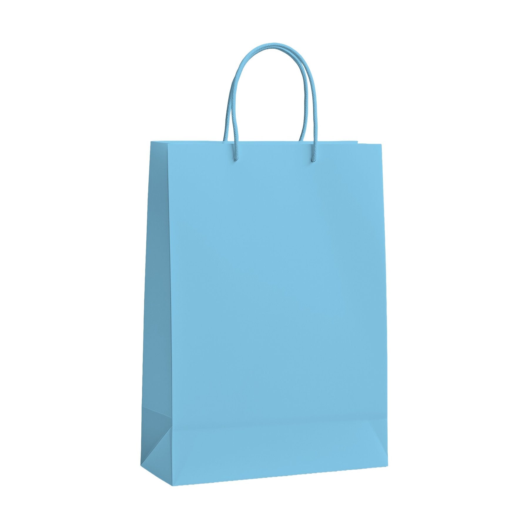 PaperBag Mockup — Baby Blue — Product Mockup JPG | Instant Download | Commercial Use for POD Sellers | MockupBulk
