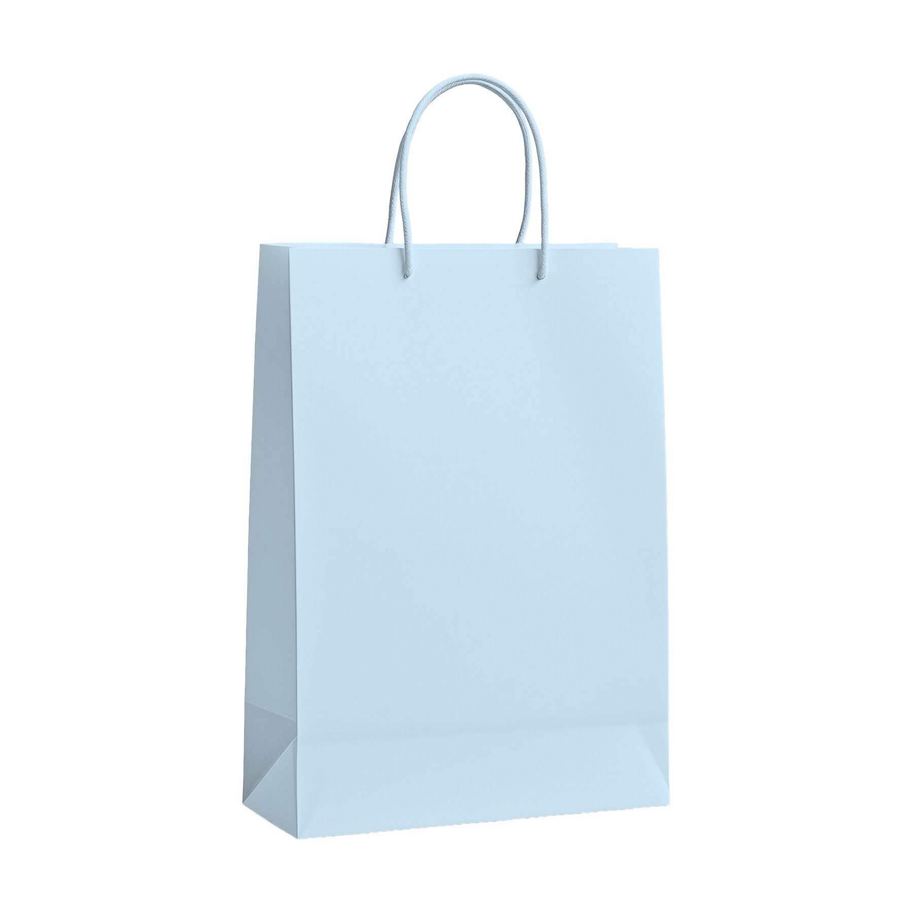 PaperBag Mockup — Ice Blue — Digital Download Mockup | High-Resolution JPG | Commercial Use Included | MockupBulk