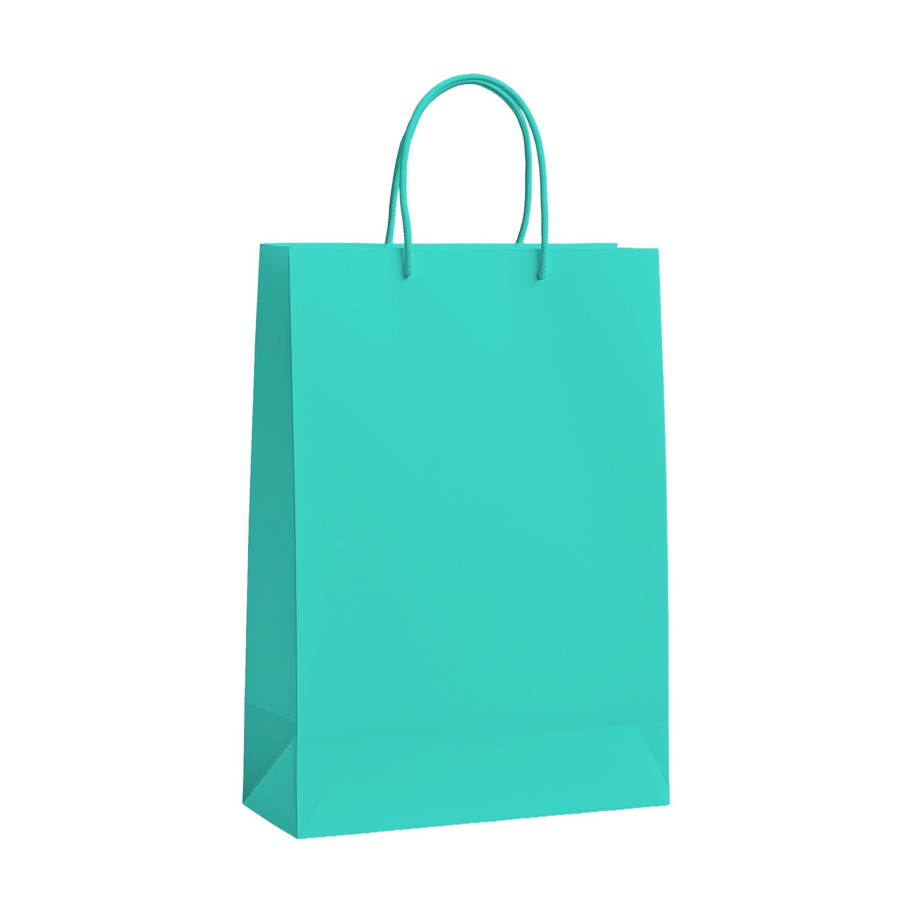 PaperBag Mockup | Turquoise | Instant Download JPG Mockup | POD Etsy Redbubble Printful | Commercial Use | MockupBulk