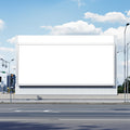 Street Advertising Frame Mockup, Blank Template #155 | bulkmockup Digital Download | Blank Frame JPG | Commercial Licence Included | MockupBulk