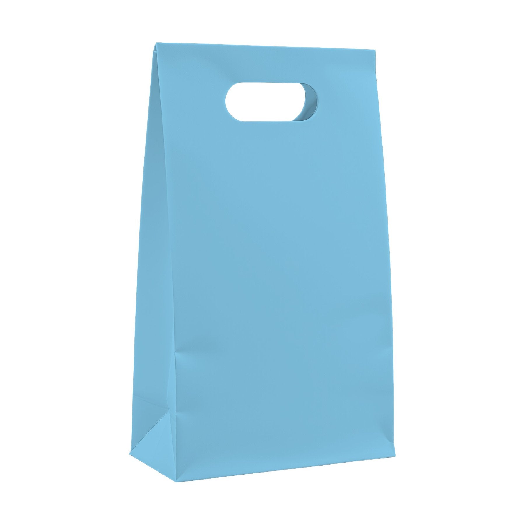 PaperBag Mockup | Baby Blue | JPG Mockup Download | For POD Sellers Designers Etsy Shops | Commercial Use | MockupBulk