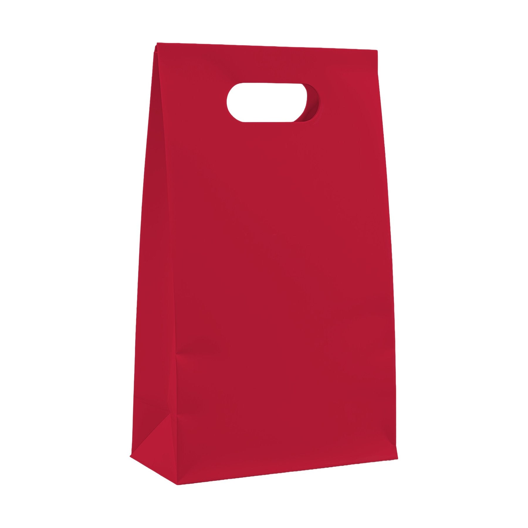 PaperBag Mockup — Cardinal Red — JPG Mockup Download | For POD Sellers Designers Etsy Shops | Commercial Use | MockupBulk