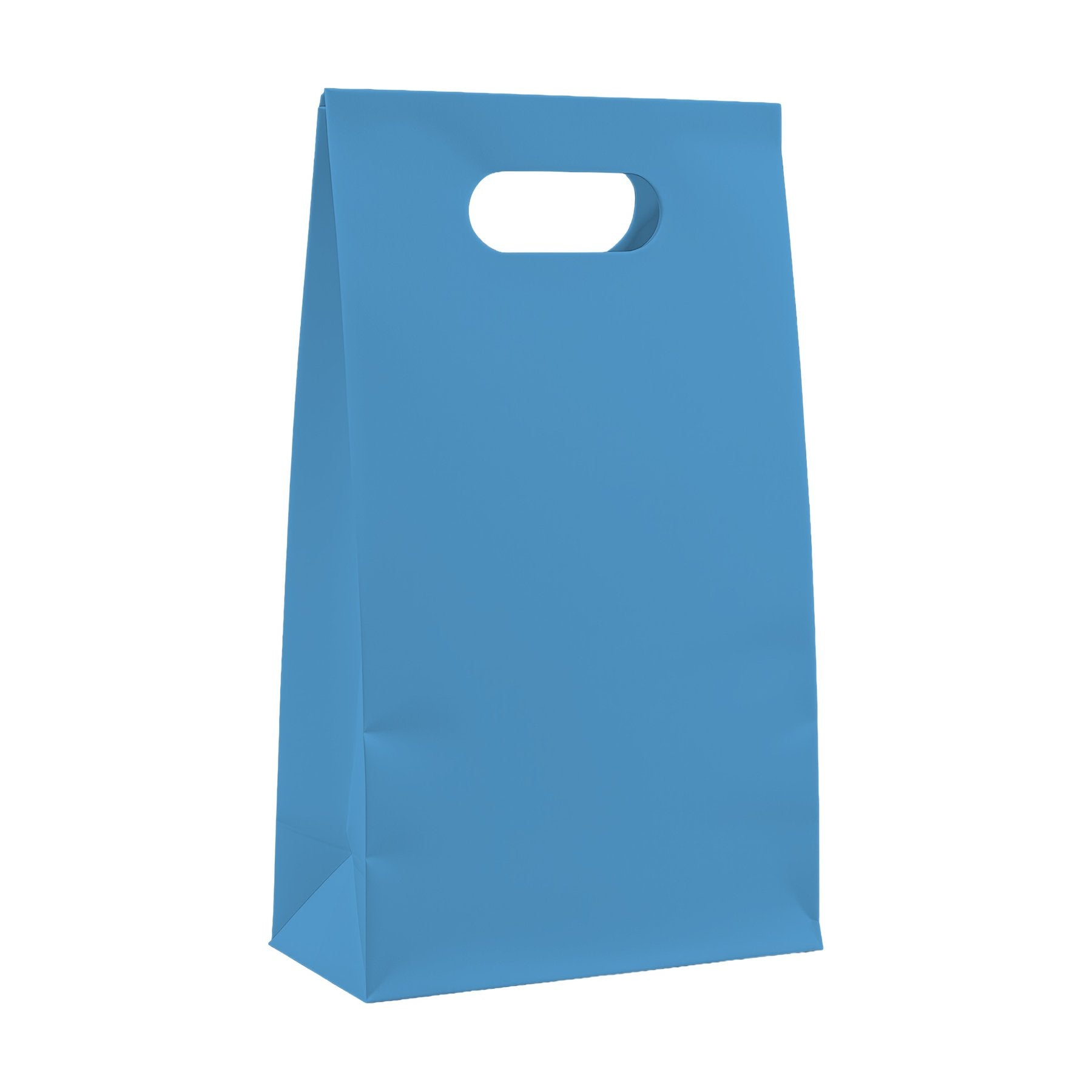 PaperBag Mockup, Carolina Blue | Product Mockup JPG | Instant Download | Commercial Use for POD Sellers | MockupBulk