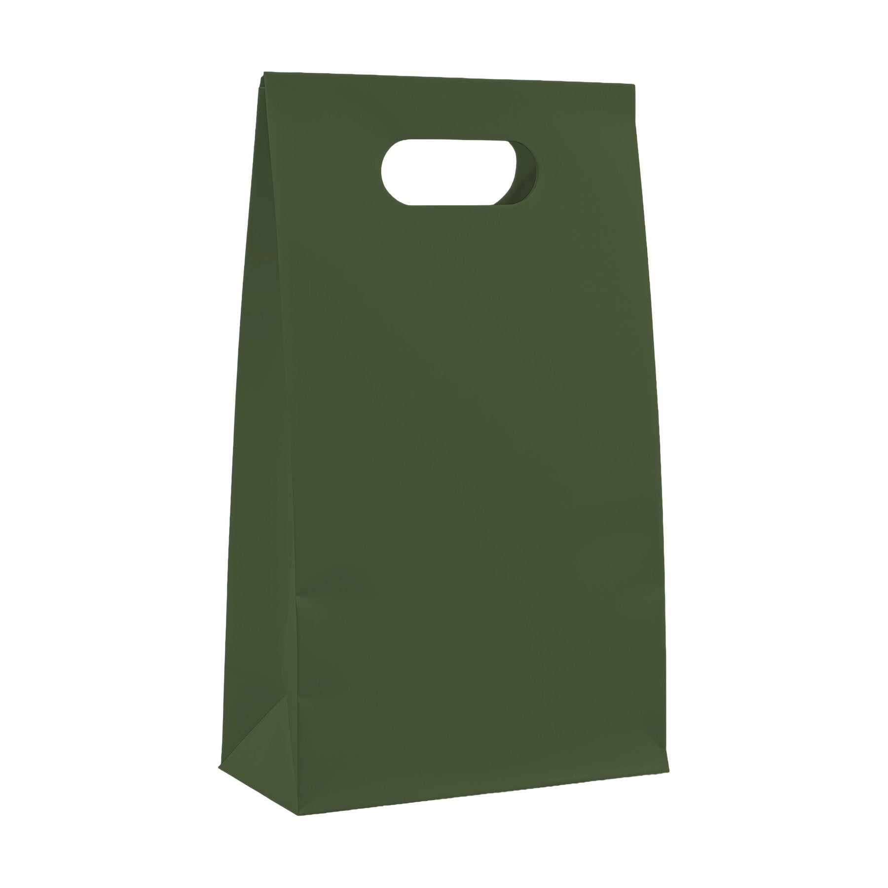 PaperBag Mockup | Military Green — Product Mockup JPG | Instant Download | Commercial Use for POD Sellers | MockupBulk