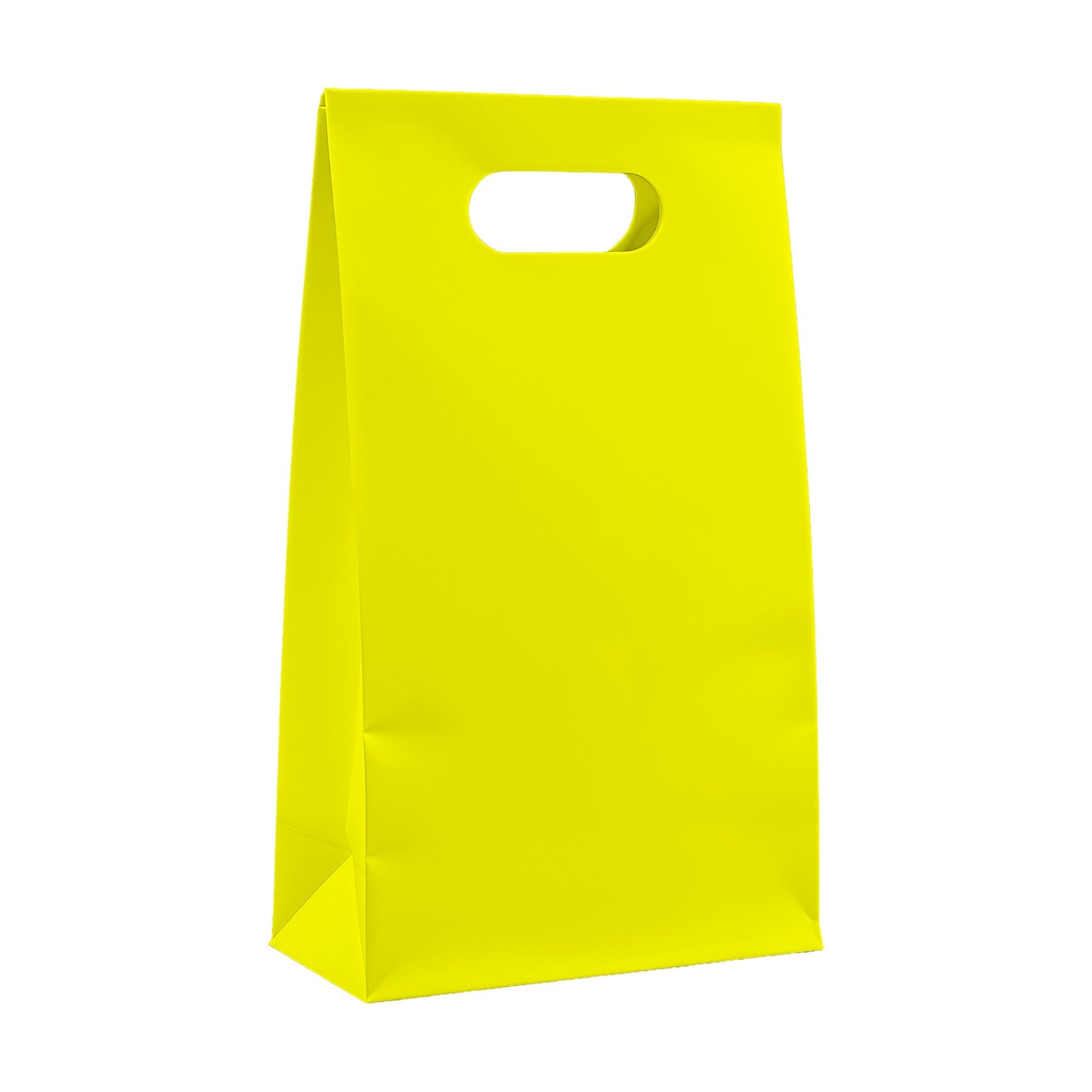 Yellow PaperBag Mockup | Print on Demand Mockup | High-Res JPG Download | Commercial Use Included | MockupBulk