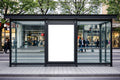 Street Advertising Frame Mockup | Blank Template #162 | Blank Frame Mockup JPG | Commercial Licence | bulkmockup Download | MockupBulk