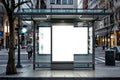 Street Advertising Frame Mockup, Blank Template #164 | Instant bulkmockup Download | Blank Frame JPG Template | Commercial Use | MockupBulk