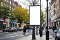 Street Advertising Frame Mockup — Blank Template #168 — Frame Mockup JPG Download | bulkmockup Template | Commercial Licence | MockupBulk