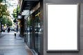 Street Advertising Frame Mockup | Blank Template #172 — Empty Frame Template | bulkmockup High-Res JPG | Commercial Use Included | MockupBulk