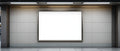 Street Advertising Frame Mockup, Blank Template #173 | Blank Frame Mockup JPG | Commercial Licence | bulkmockup Download | MockupBulk