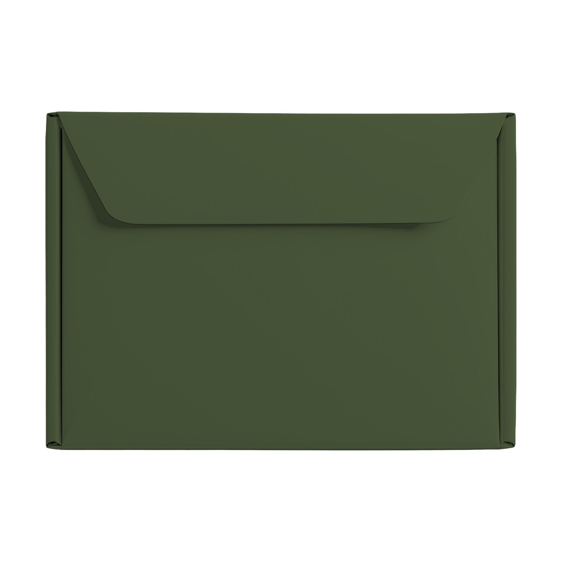 Mailer Mockup — Military Green Box Fit — JPG Mockup Download | For POD Sellers Designers Etsy Shops | Commercial Use | MockupBulk
