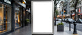 Blank Template #177 Street Advertising Frame Mockup | Instant bulkmockup Download | Blank Frame JPG Template | Commercial Use | MockupBulk