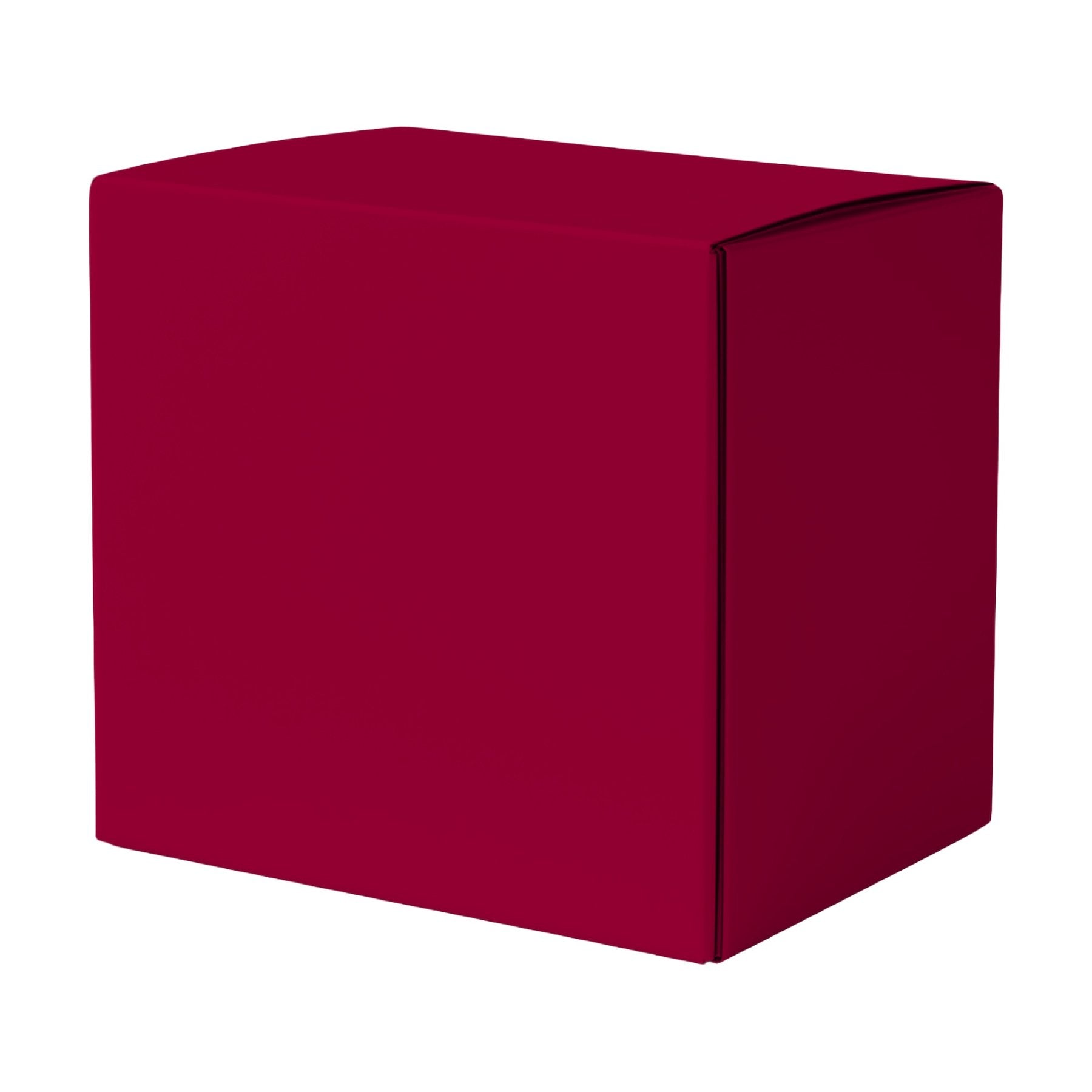 ShippingBox Mockup | Antique Cherry Red — High Resolution JPG | POD Mockup Template | Commercial Use Download | MockupBulk
