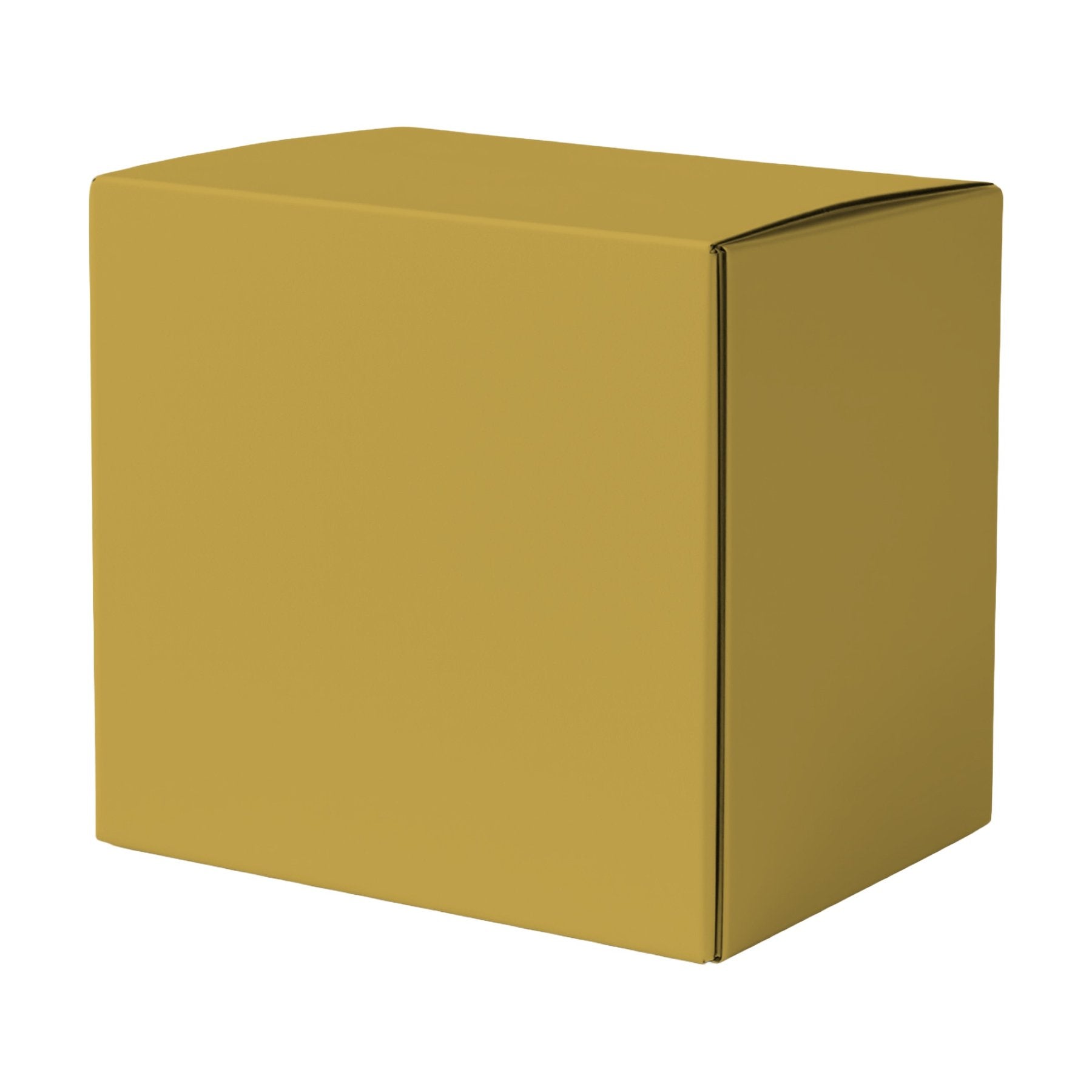 ShippingBox Mockup — Antique Gold — Print on Demand Mockup | High-Res JPG Download | Commercial Use Included | MockupBulk