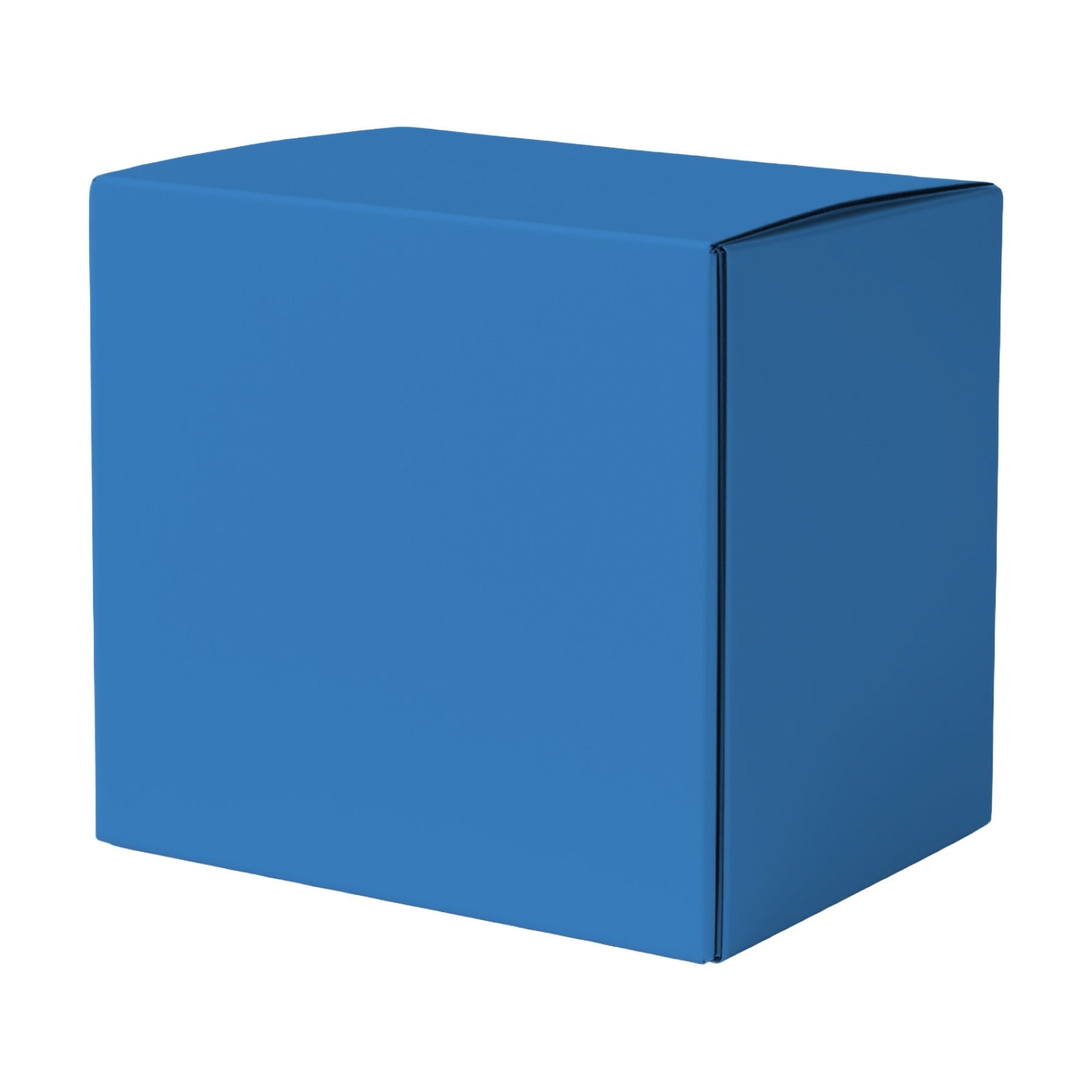 ShippingBox Mockup — Azure — Instant Download JPG Mockup | POD Etsy Redbubble Printful | Commercial Use | MockupBulk