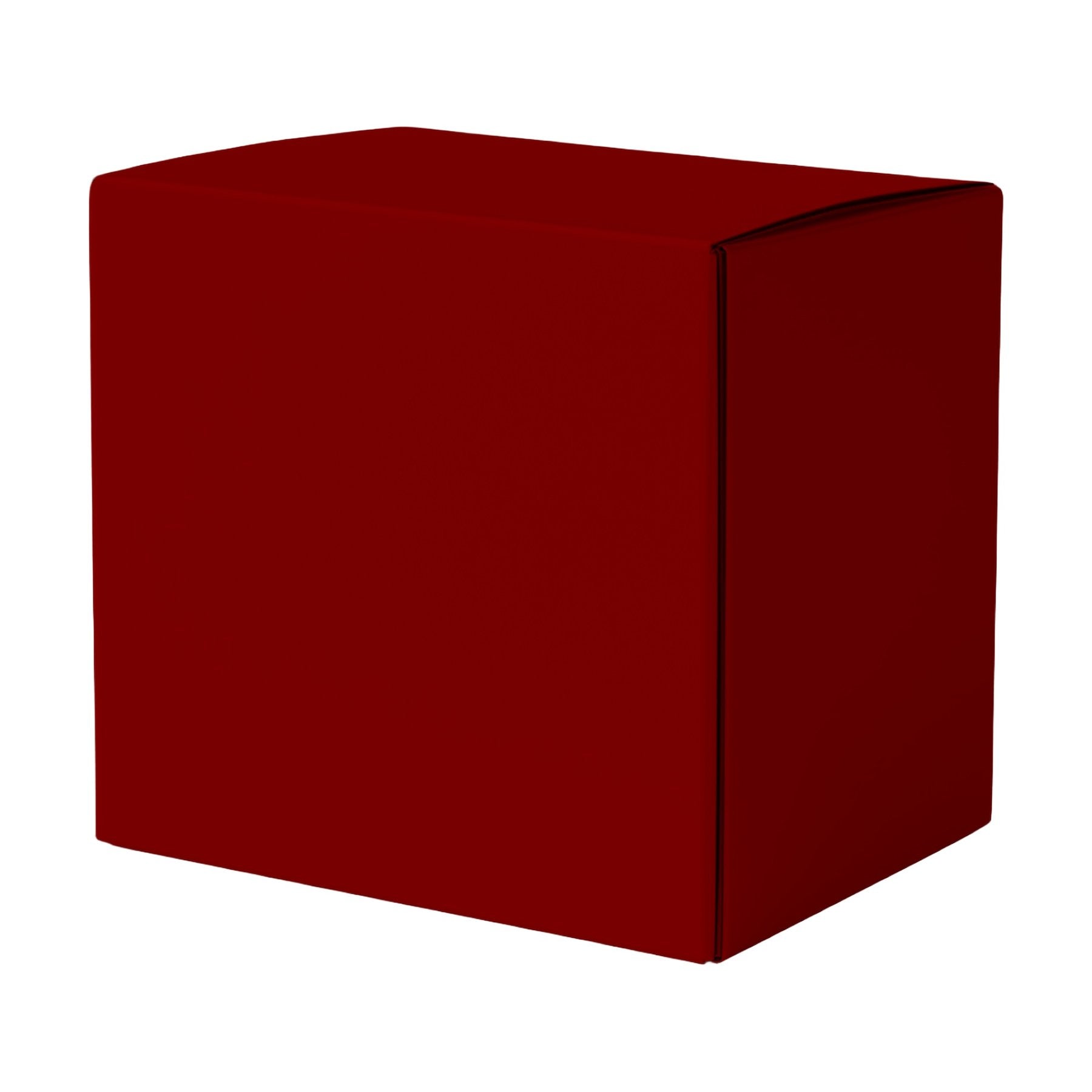 ShippingBox Mockup | Maroon | Print on Demand Mockup | High-Res JPG Download | Commercial Use Included | MockupBulk